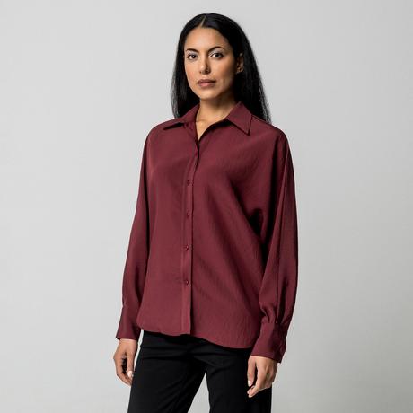 DIXIE Chemisier Manches Longues Chauve-souris  