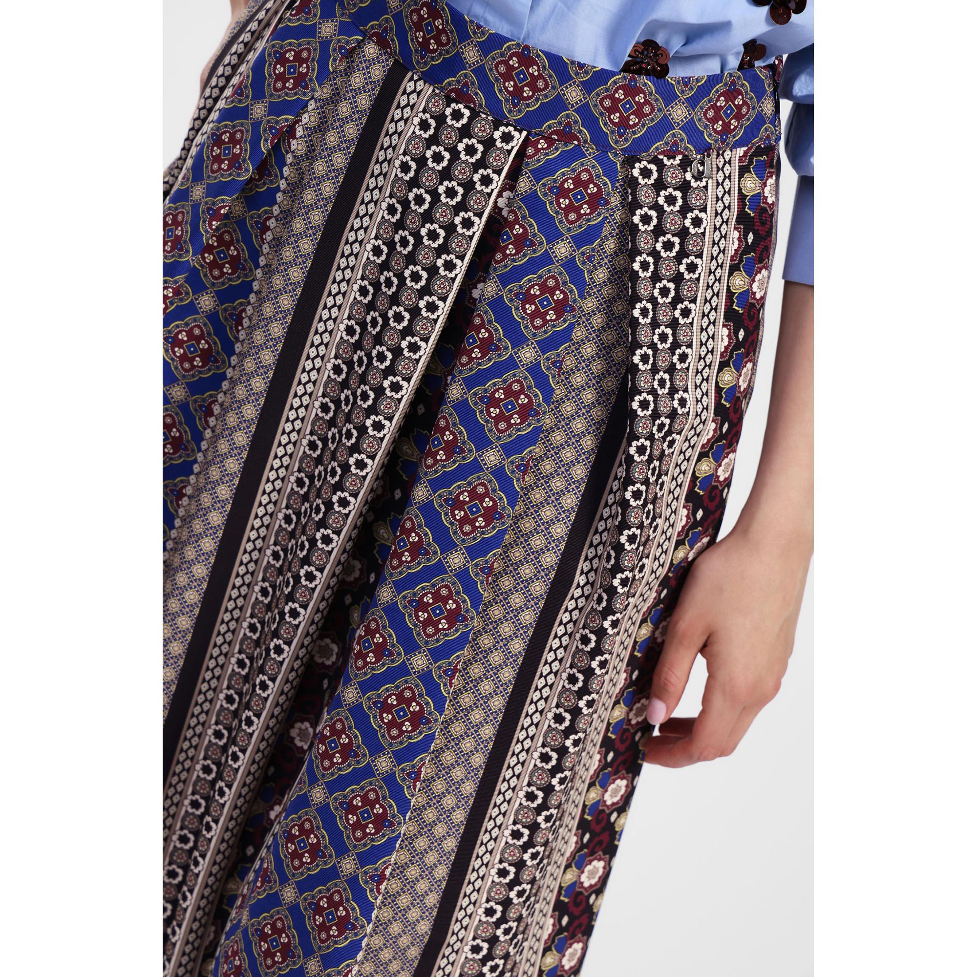 DIXIE Jupe Midi Plissée Imprimée  