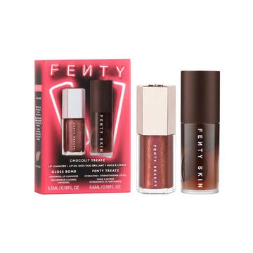 Fenty Treatz Cacao + Gloss Bomb Mini Hot Chocolit - Set per il make-up