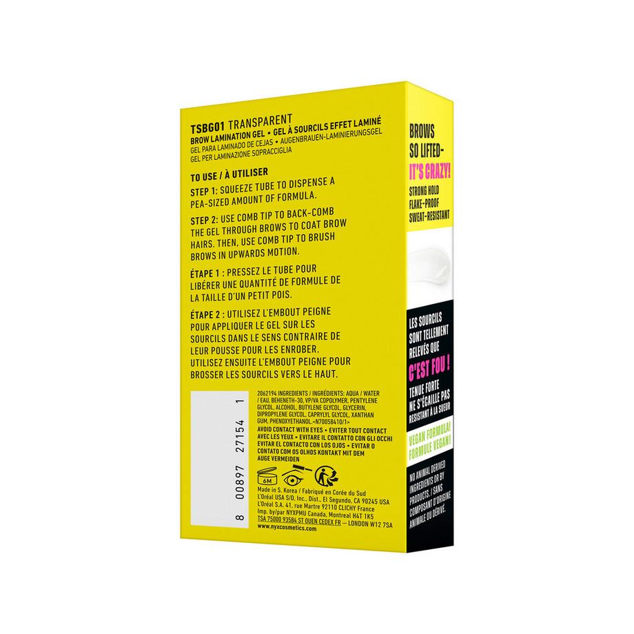 NYX-PROFESSIONAL-MAKEUP  The Brow Glue Crazy Lift 