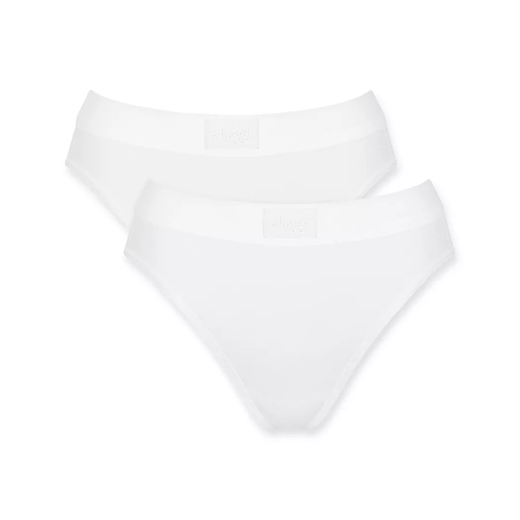 Sloggi - Tanga, für Damen, Weiss, Größe 46