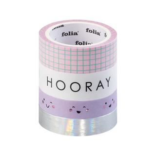 Folia Ruban adhésif washi Happy Vibes 