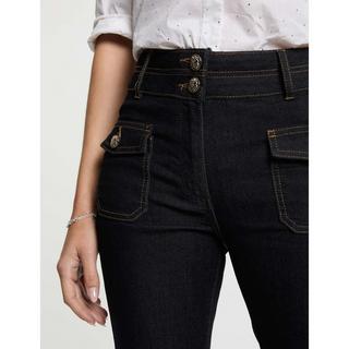 MORGAN Bootcut Jeans mit aufgesetzten Taschen  