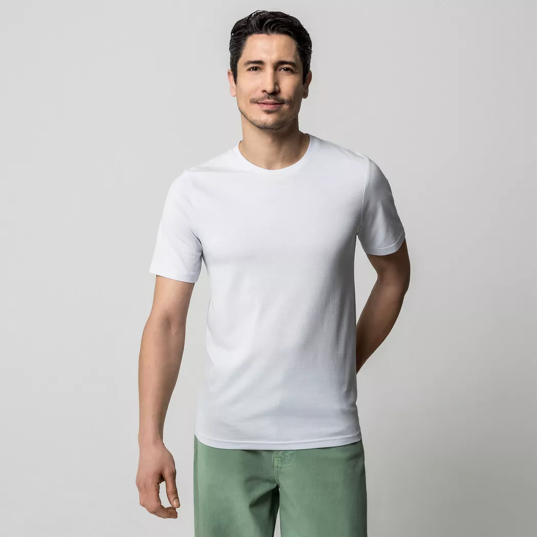 Manor Man - T-Shirt, für Herren, Himmelblau, Größe M