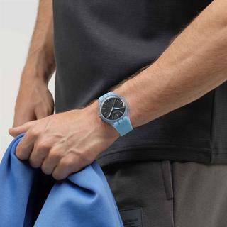 swatch BLUE MOVES Analoguhr 