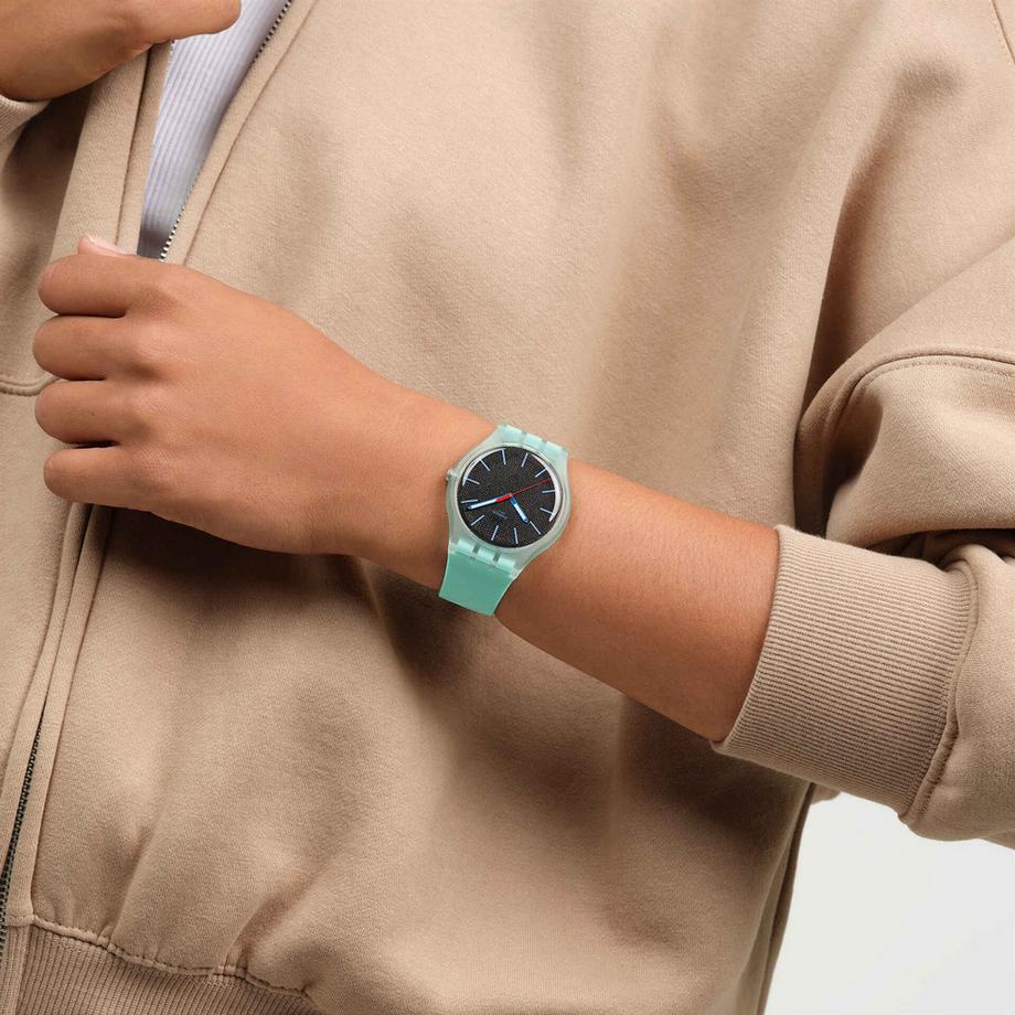 swatch HINT OF MINT Analoguhr 