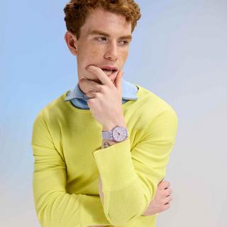 swatch LAVENDAZE Orologio analogico 