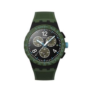 swatch OLIVE RUSH Chronograph Uhr 