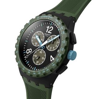 swatch OLIVE RUSH Chronograph Uhr 