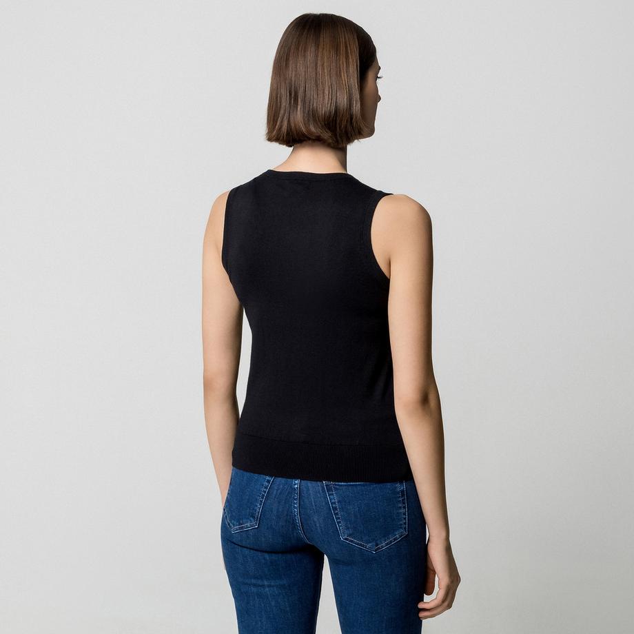 Manor Woman Pull sans manches  