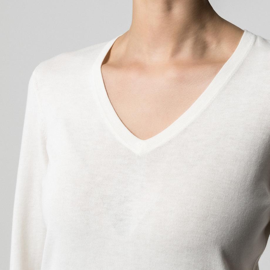 Manor Woman Pullover Col V  