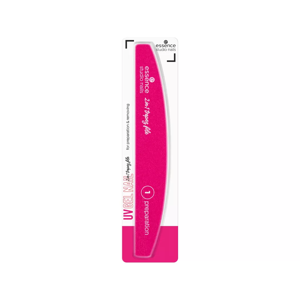 Essence - studio nails UV GEL NAIL 2 in 1 trapez file, 1 Stück 2