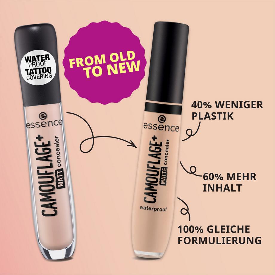 essence  CAMOUFLAGE+ MATT concealer correcteur mat 