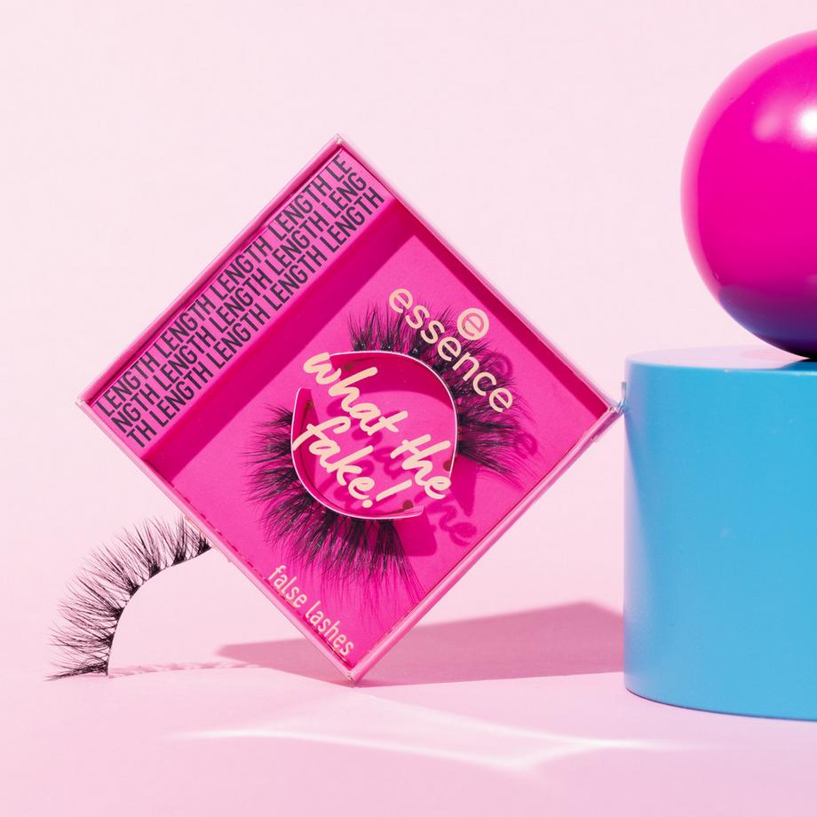 essence  what the FAKE! false lashes faux cils 