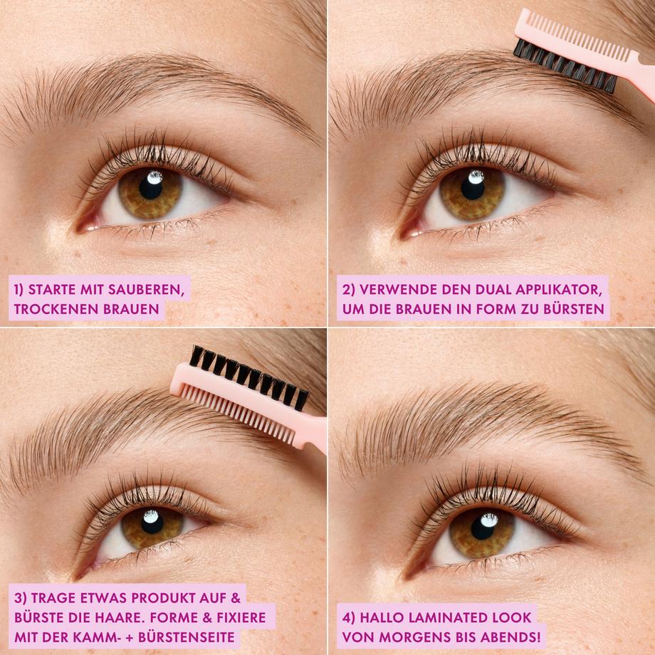 essence  colle sourcils effet liftant et fixant 