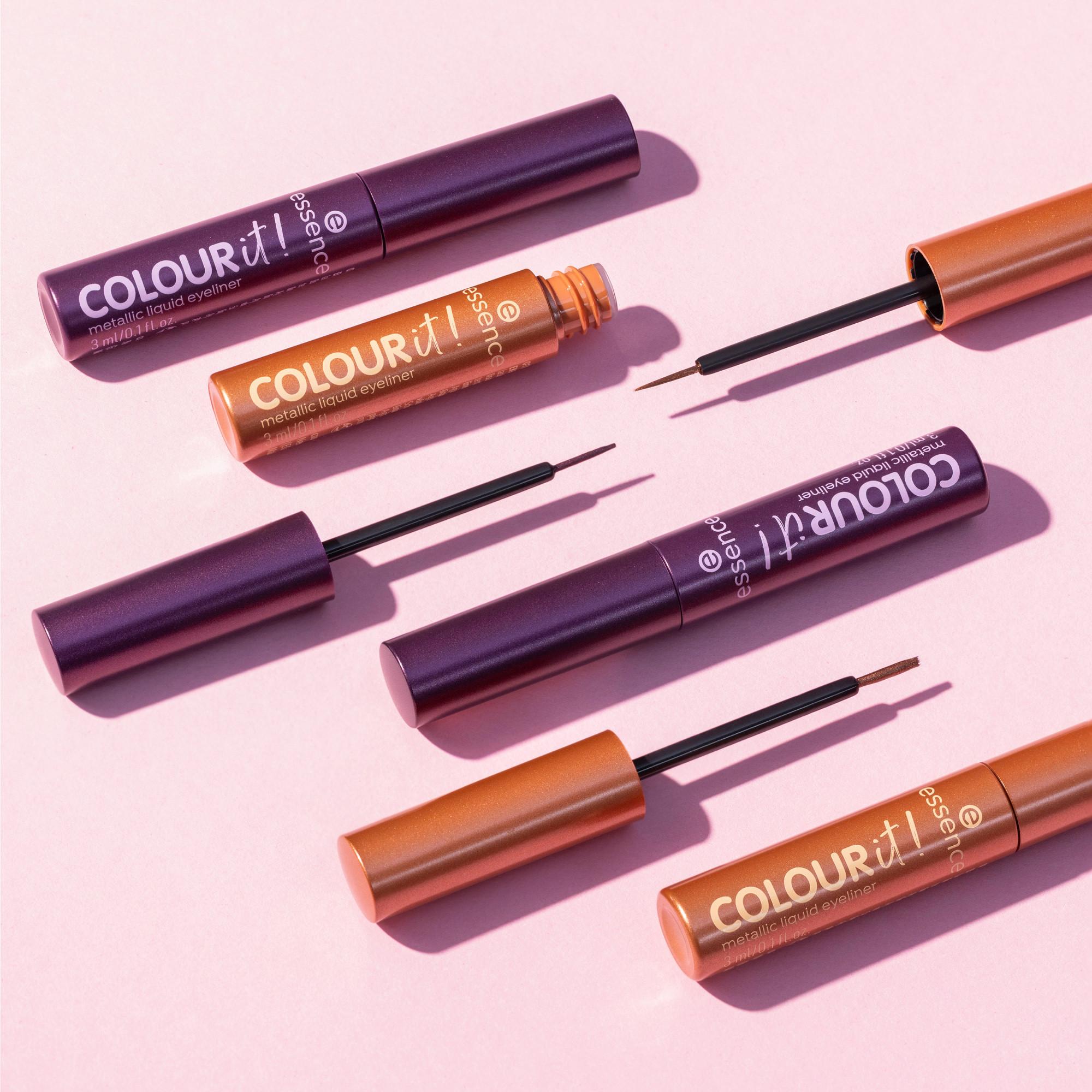 essence  COLOUR it! metallic liquid liner 
