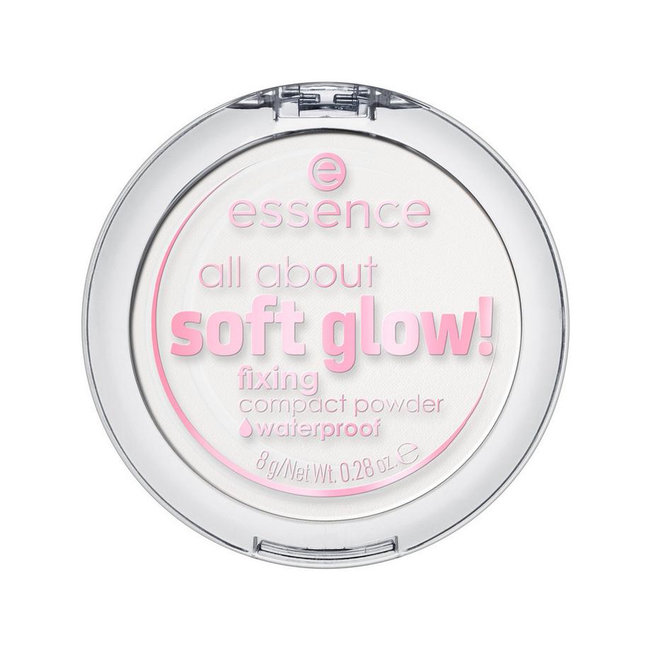 all about soft glow! fixing compact powder waterproof
