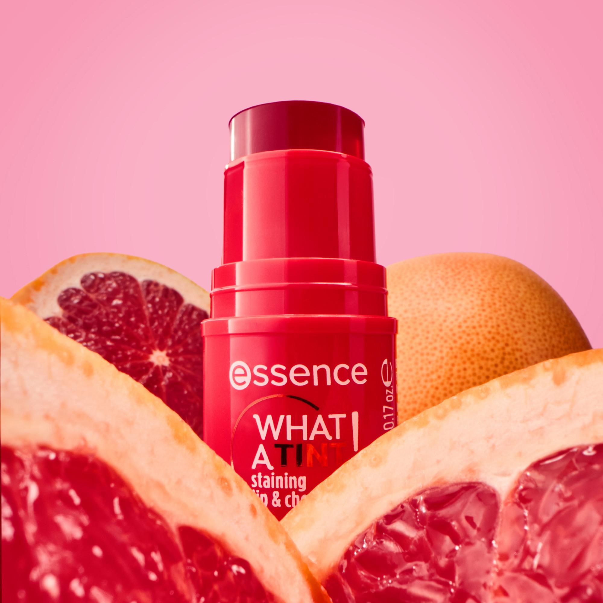 essence  WHAT A TINT! tinta per labbra e guance 