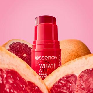 essence  WHAT A TINT! tinta per labbra e guance 