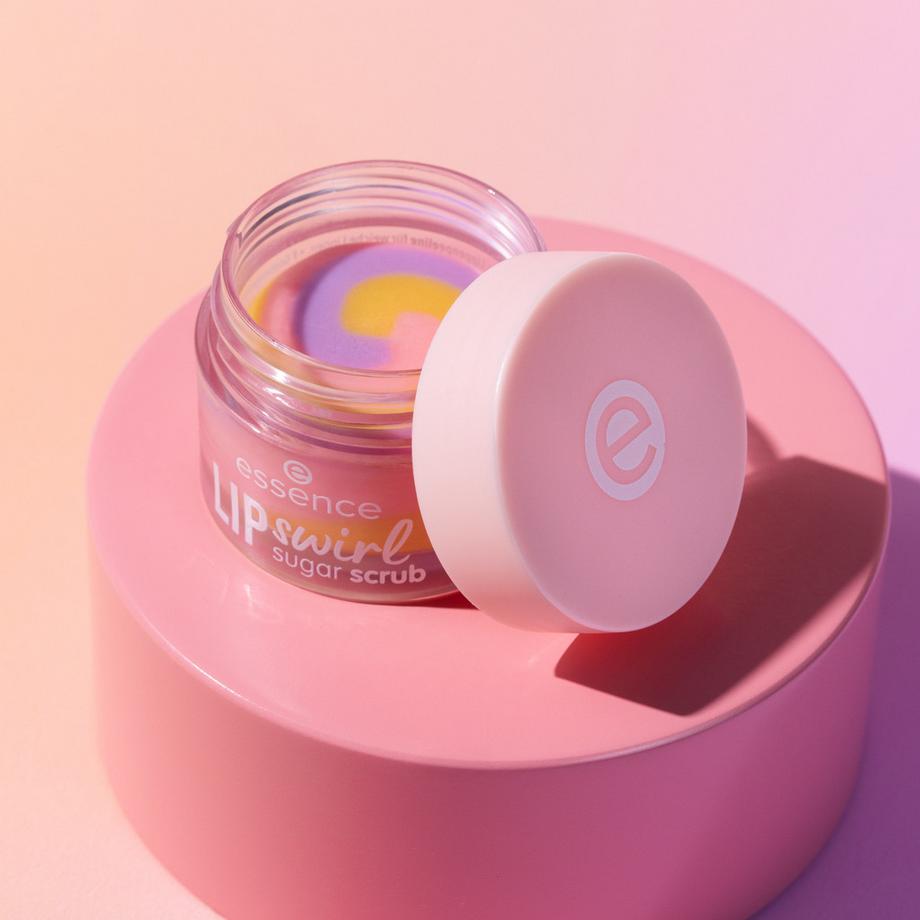 essence  LIP swirl sugar scrub gommage 