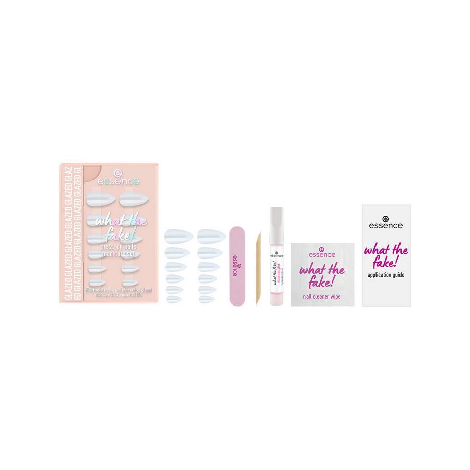 essence  what the fake! PRESS-ON NAILS manicure set 