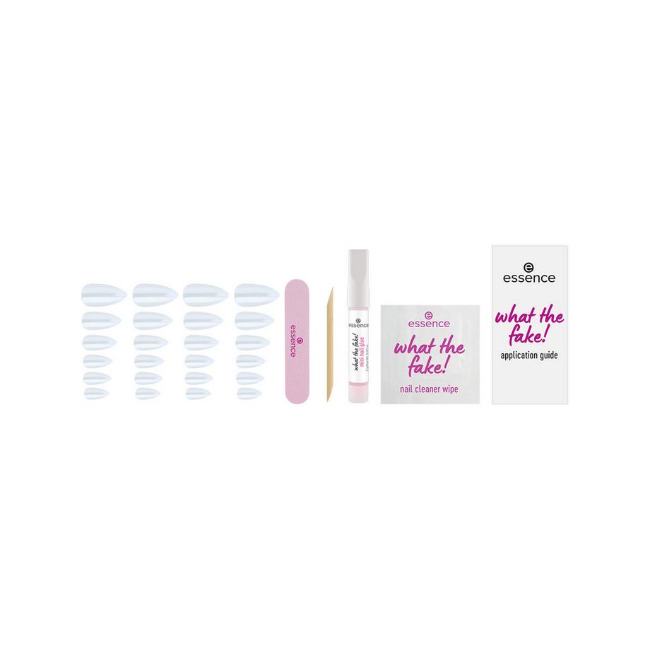 essence  what the fake! PRESS-ON NAILS manicure set 