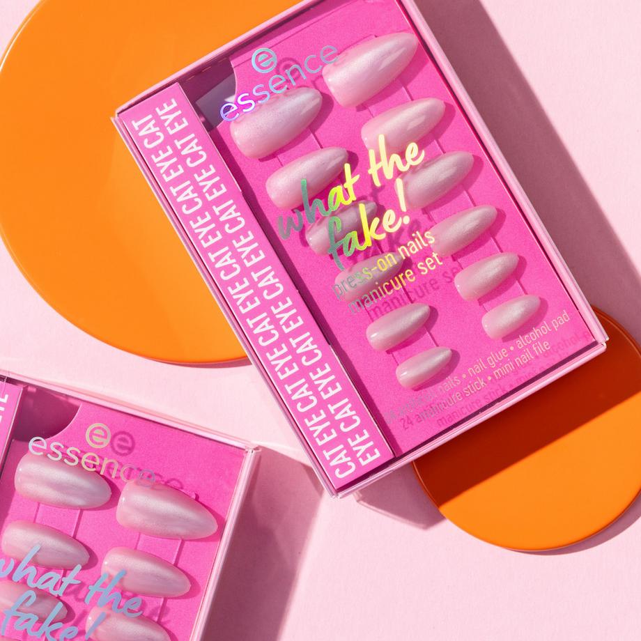 essence  what the fake! PRESS-ON NAILS manicure set 