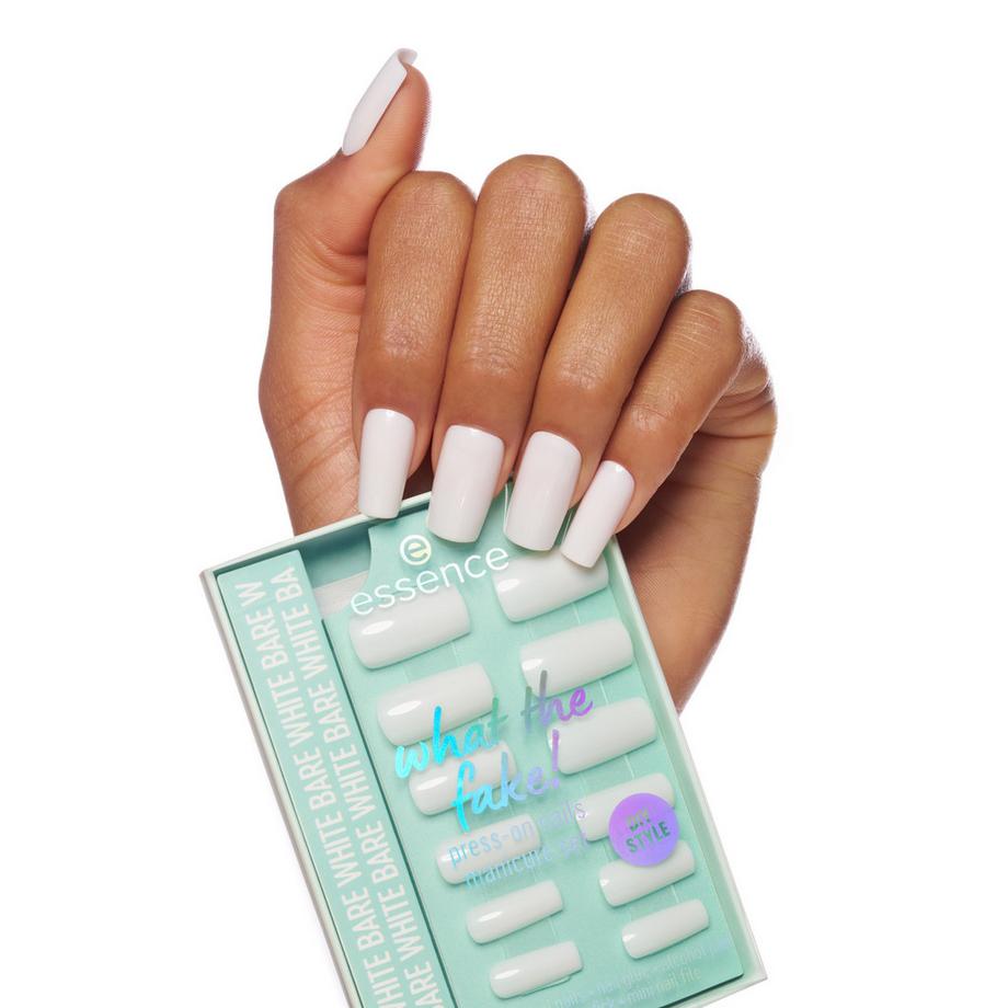 essence  Kit de manucure what the fake! PRESS-ON NAILS 