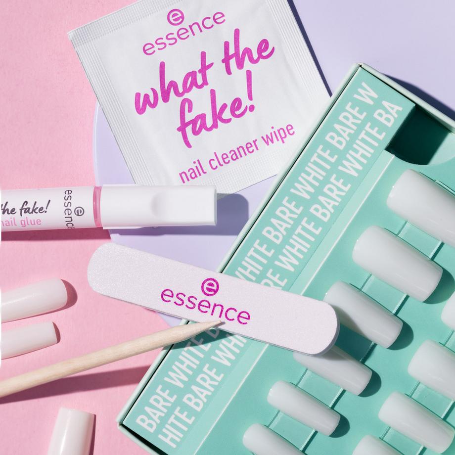 essence  Kit de manucure what the fake! PRESS-ON NAILS 
