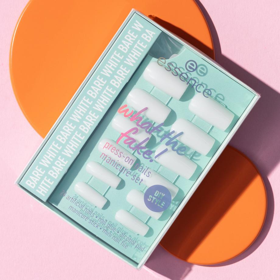 essence  Kit de manucure what the fake! PRESS-ON NAILS 