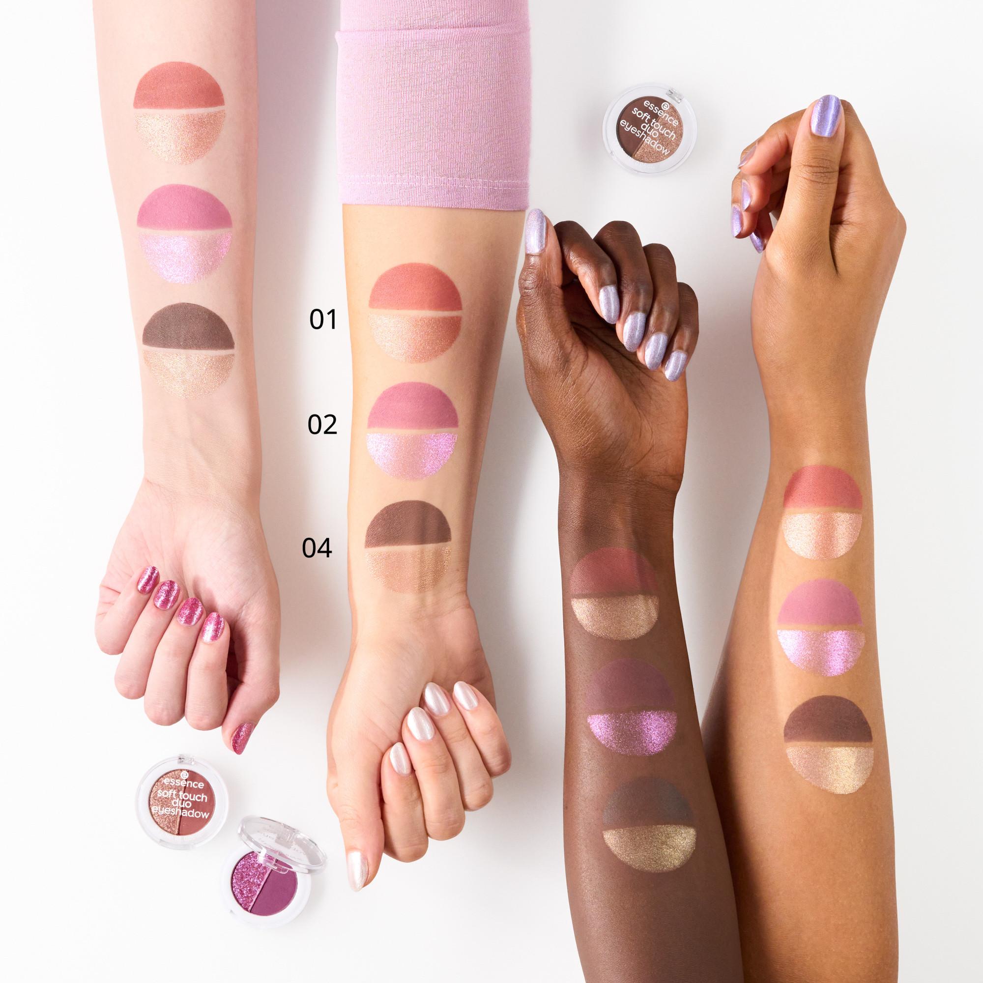 essence  Soft Touch Duo Eyeshadow 