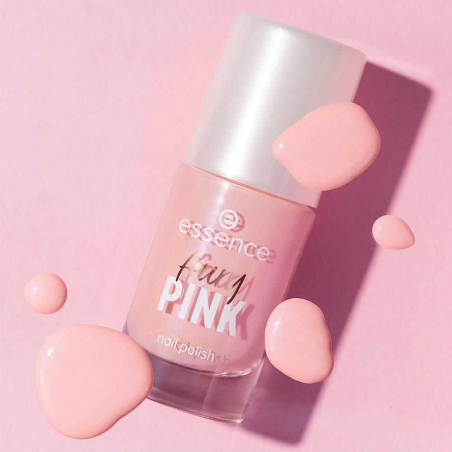 essence  fairy PINK nail polish 