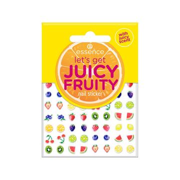 let's get JUICY FRUITY nail sticker