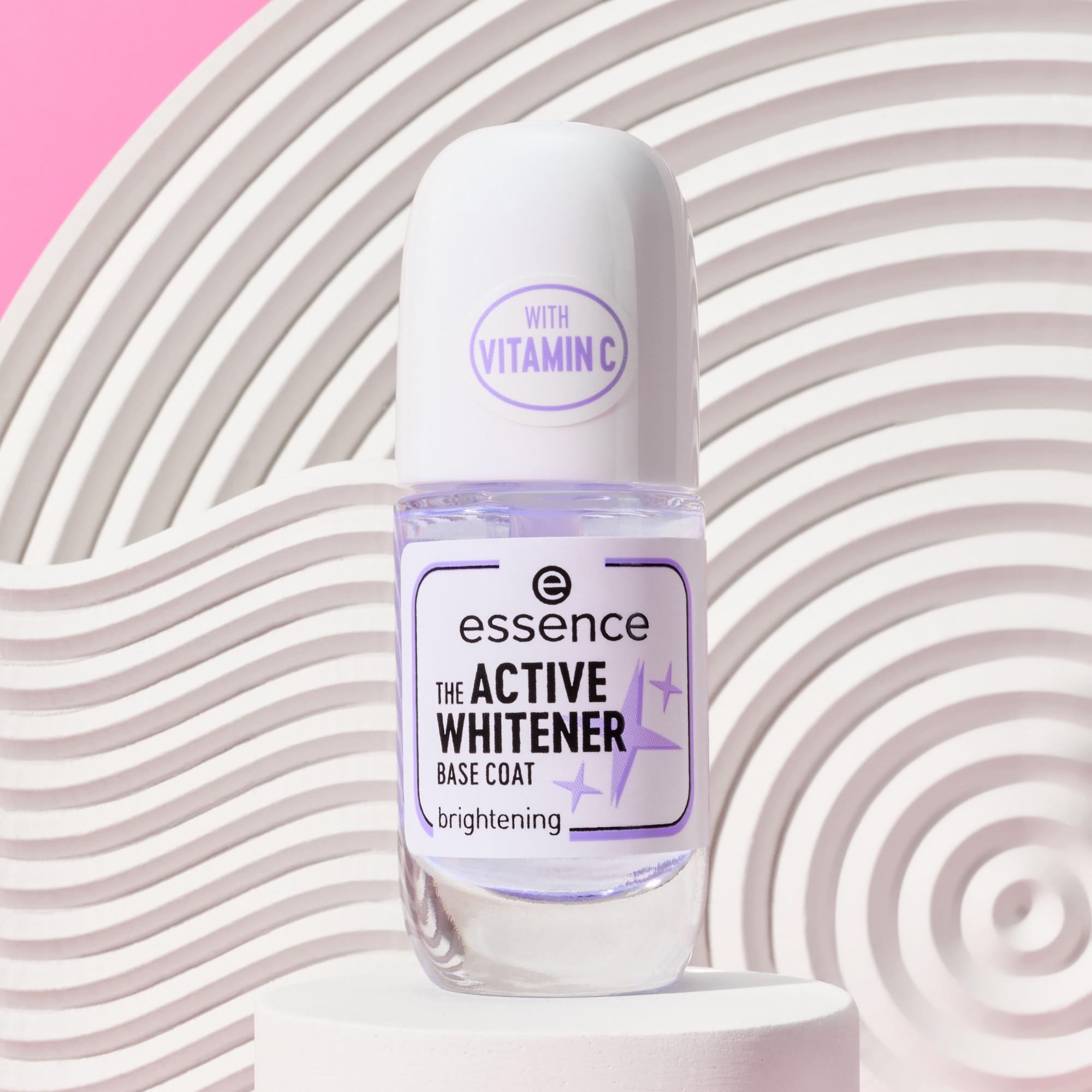 essence  THE ACTIVE WHITENER BASE COAT 
