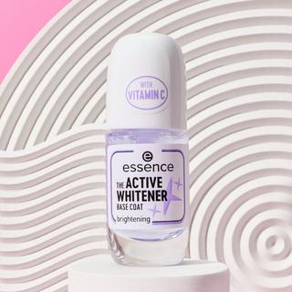 essence  THE ACTIVE WHITENER BASE COAT 