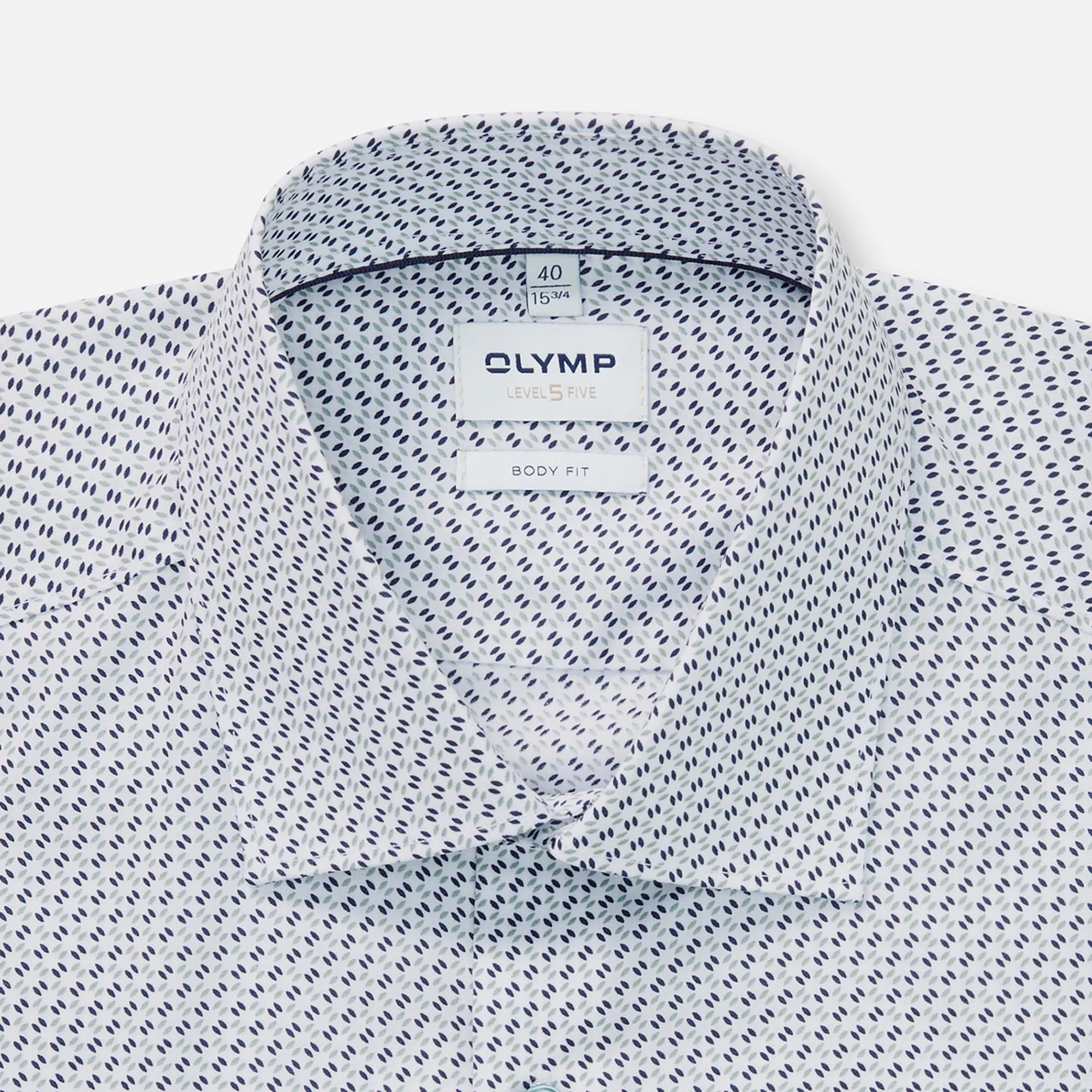 OLYMP Level Five Camicia Maniche Lunghe Body Fit  
