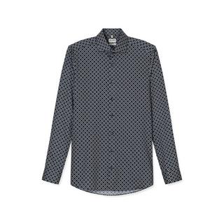 OLYMP Level Five Camicia Body Fit Stampa Floreale Digitale  