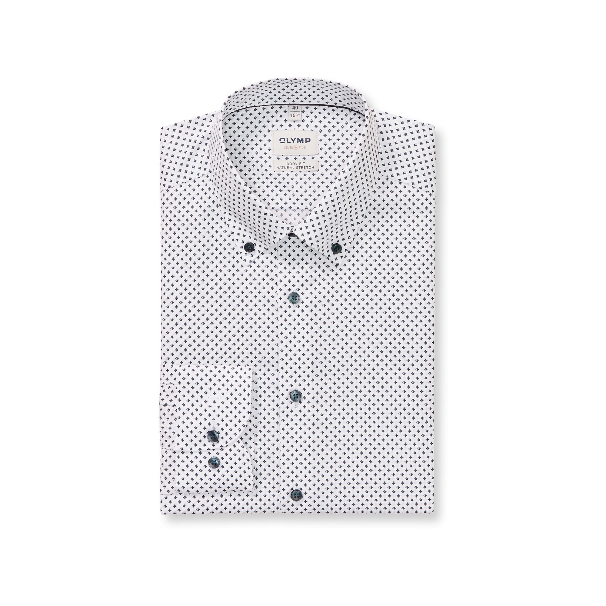 OLYMP Level Five Body Fit Langarmhemd  