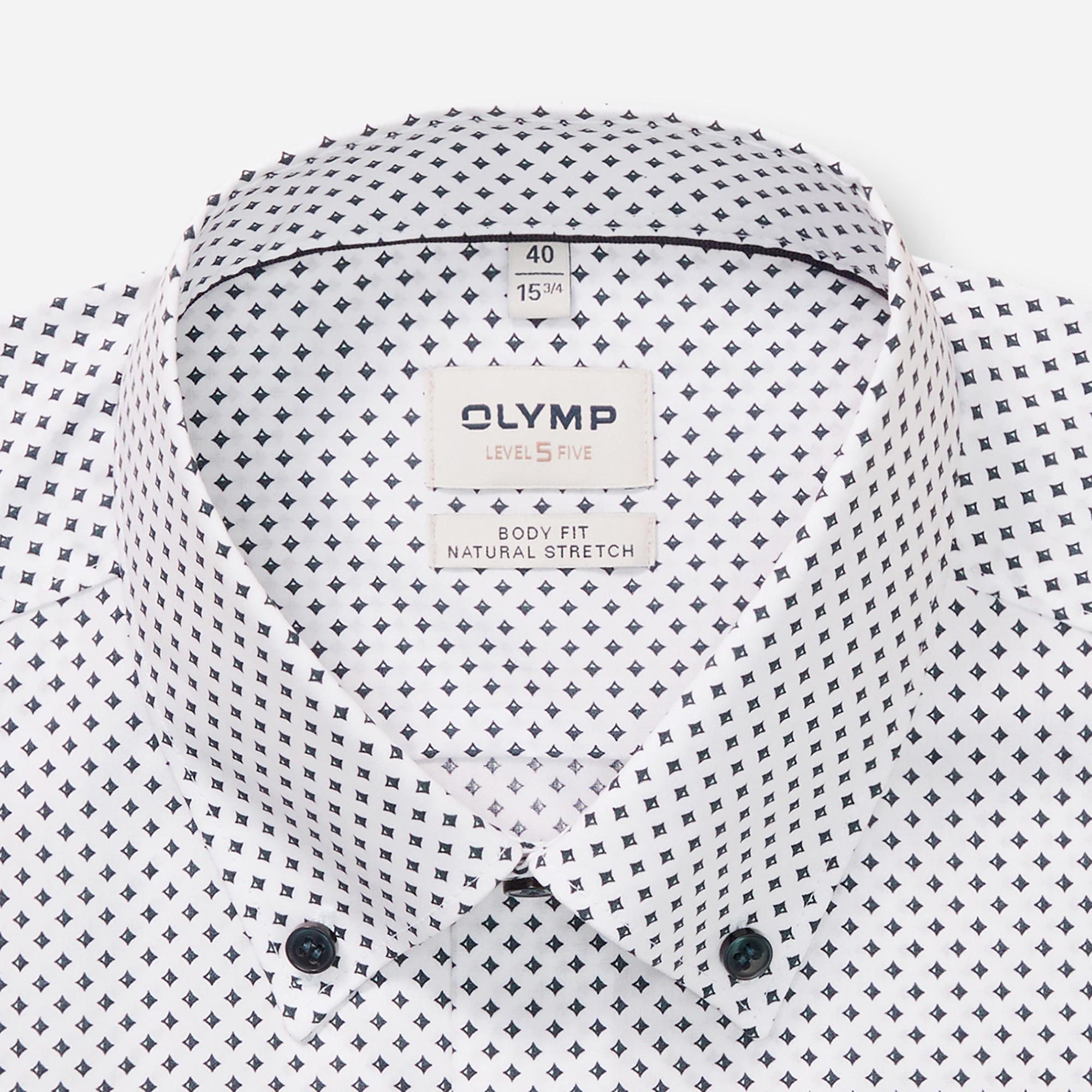 OLYMP Level Five Body Fit Langarmhemd  