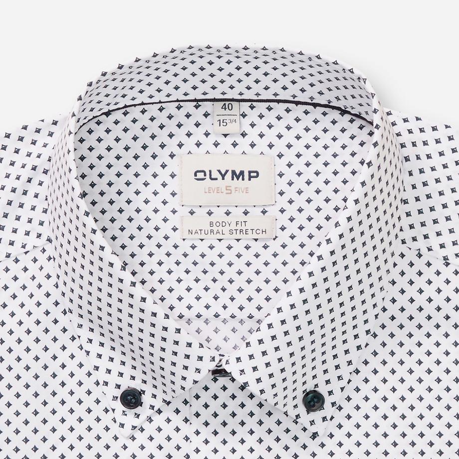 OLYMP Level Five Chemise Manches Longues Body Fit  