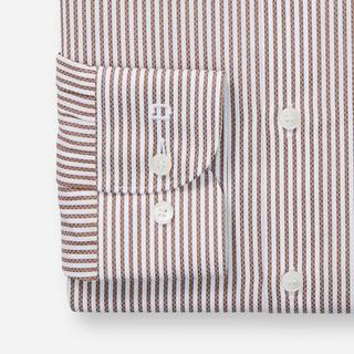 OLYMP Level Five Body Fit Gestreiftes Hemd  