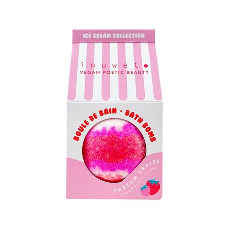 inuwet  Boule De Bain Icecream Fraise 