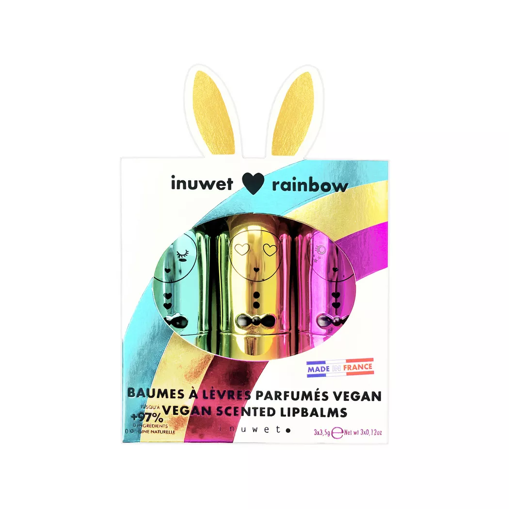 inuwet - Set Trio Rainbow (Cheesecake Cupcake Milshake), Set