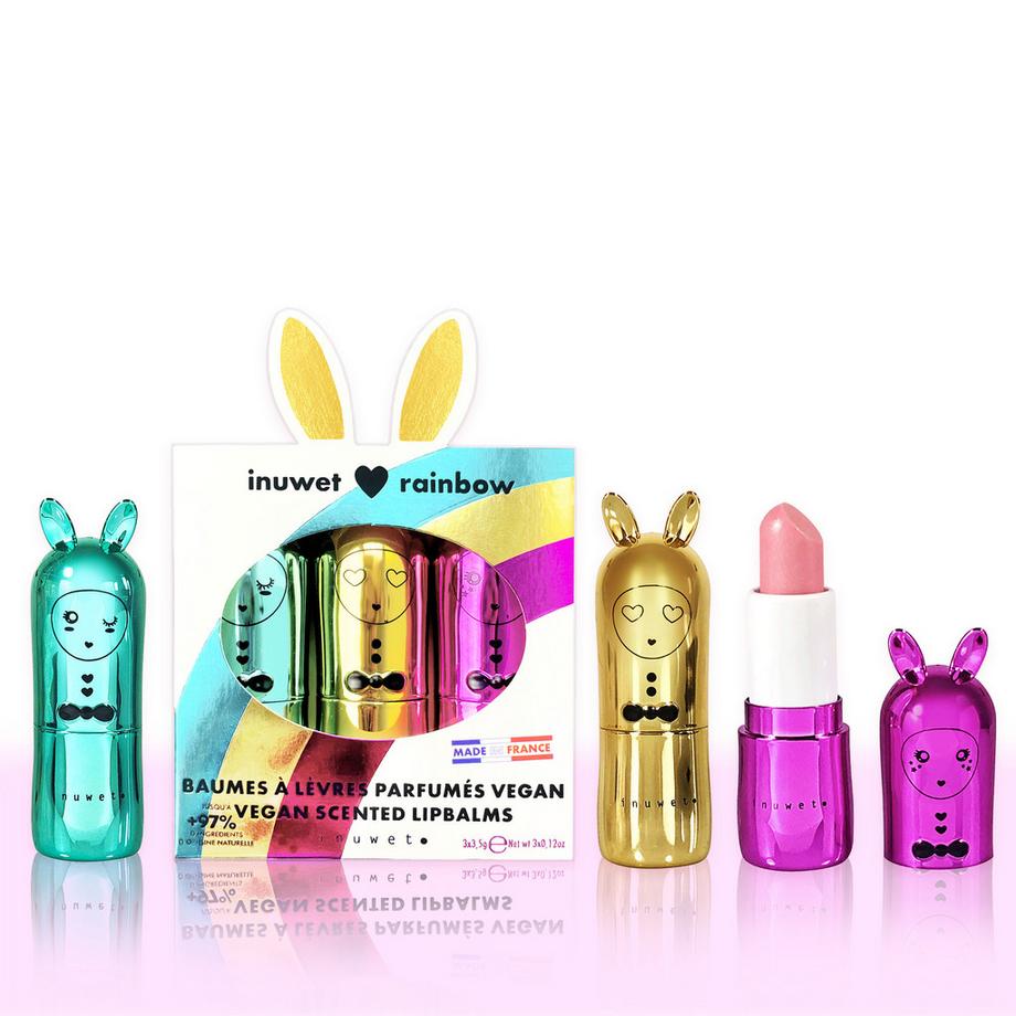 inuwet  Coffret Trio Rainbow (Cheesecake Cupcake Milshake) 