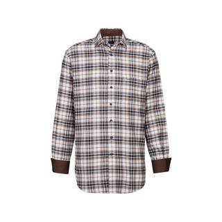 Kauf Langarm Regular Fit Kariertes Hemd  