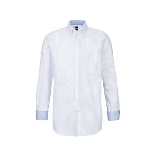 Kauf Langarm Modern Fit Gestreiftes Hemd  