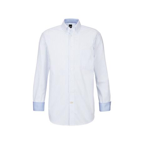 Kauf Langarm Modern Fit Gestreiftes Hemd  