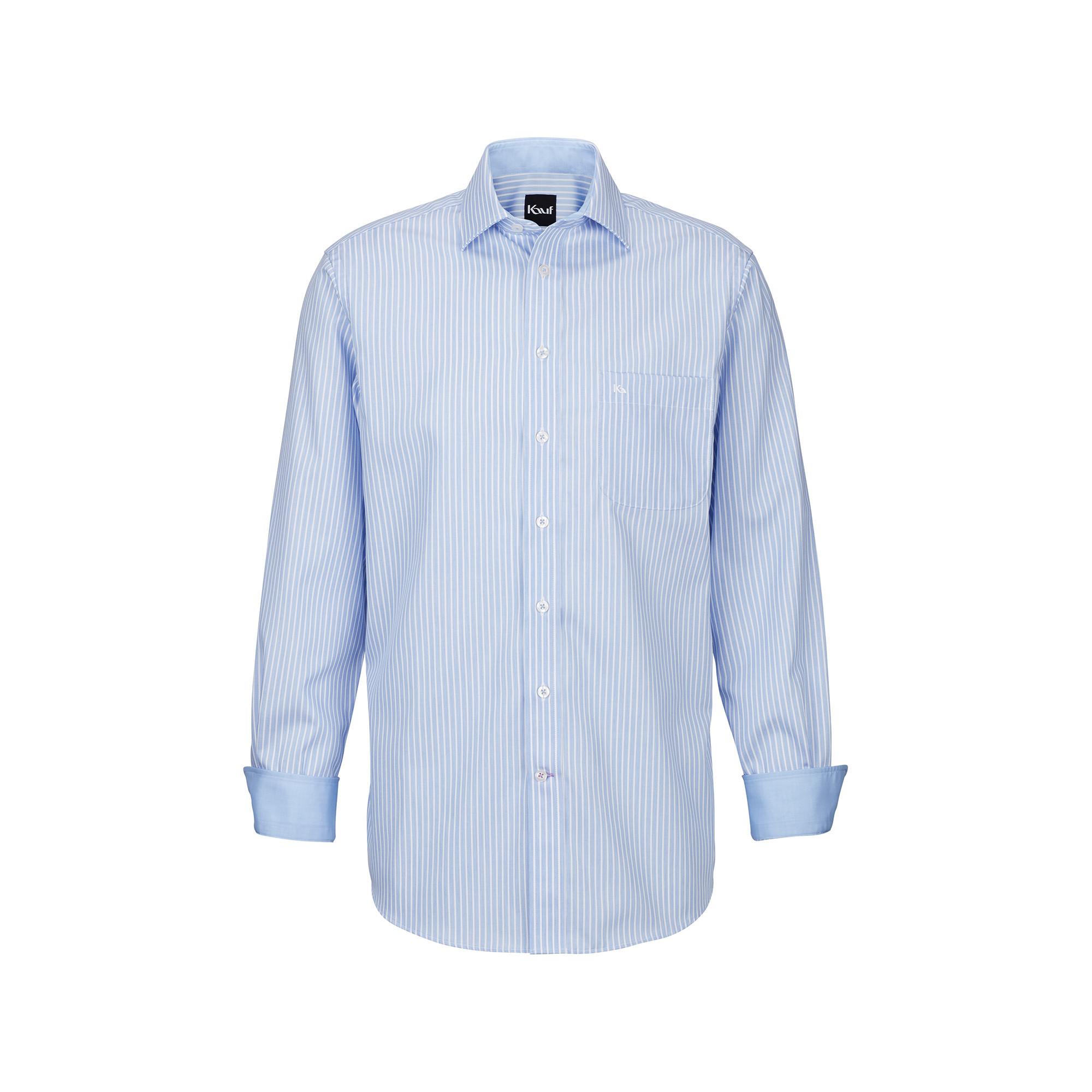 Kauf Langarm Regular Fit Gestreiftes Hemd  