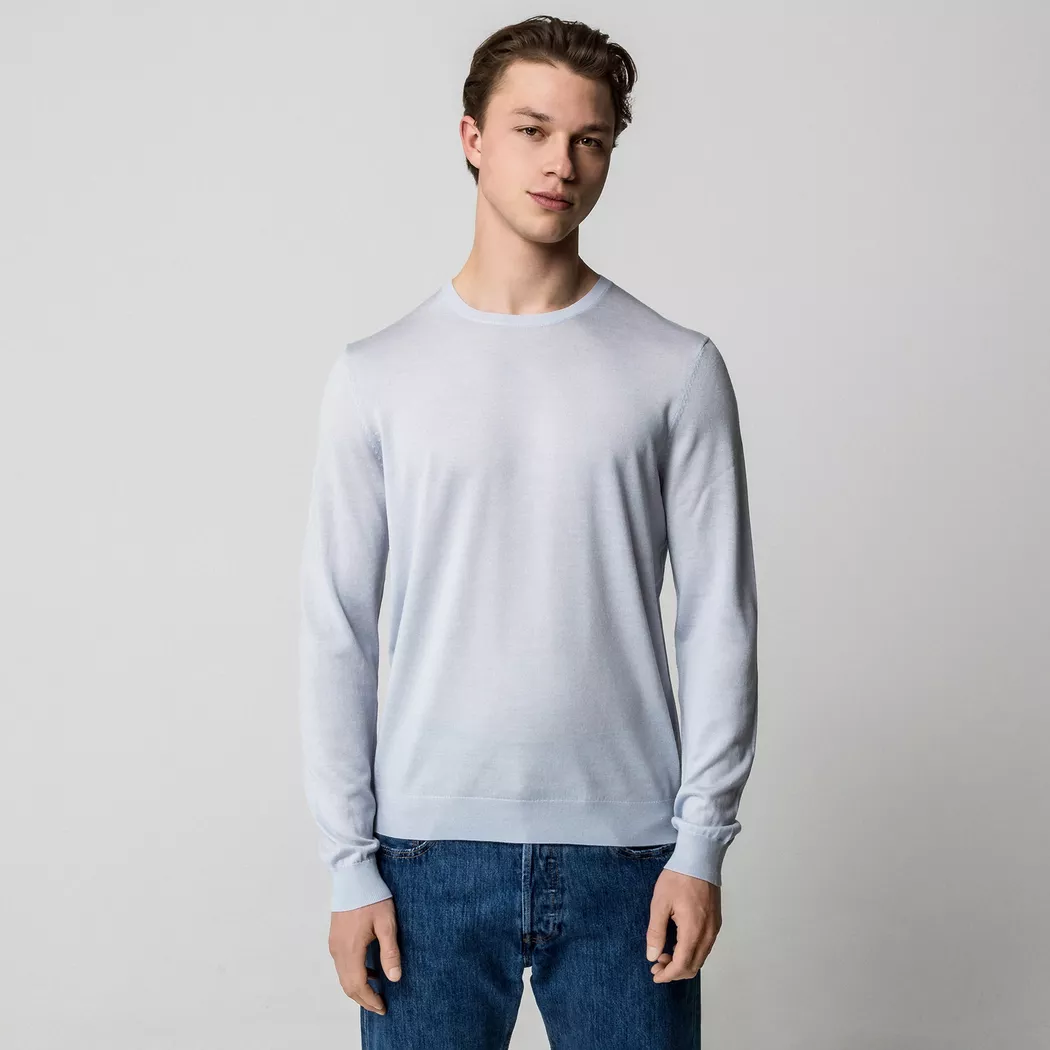 Manor Man - Pullover, für Herren, Himmelblau, Größe XL