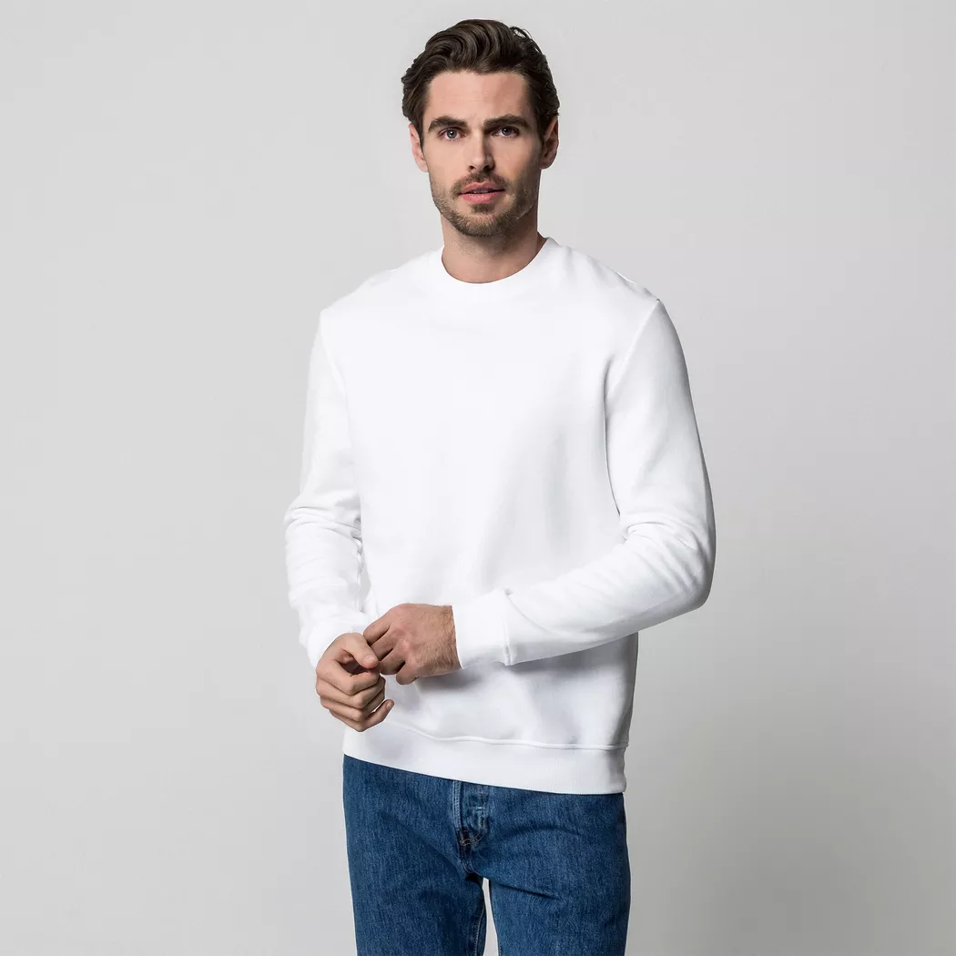 Manor Man - Sweatshirt, für Herren, Weiss, Größe XXL